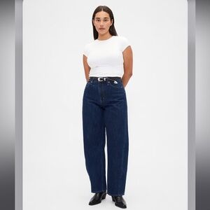 Gap Barrel Leg Curvy High Rise Women's Jeans